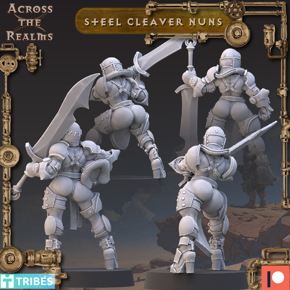 Steel Cleaver Nuns ( 4 Miniaturen )