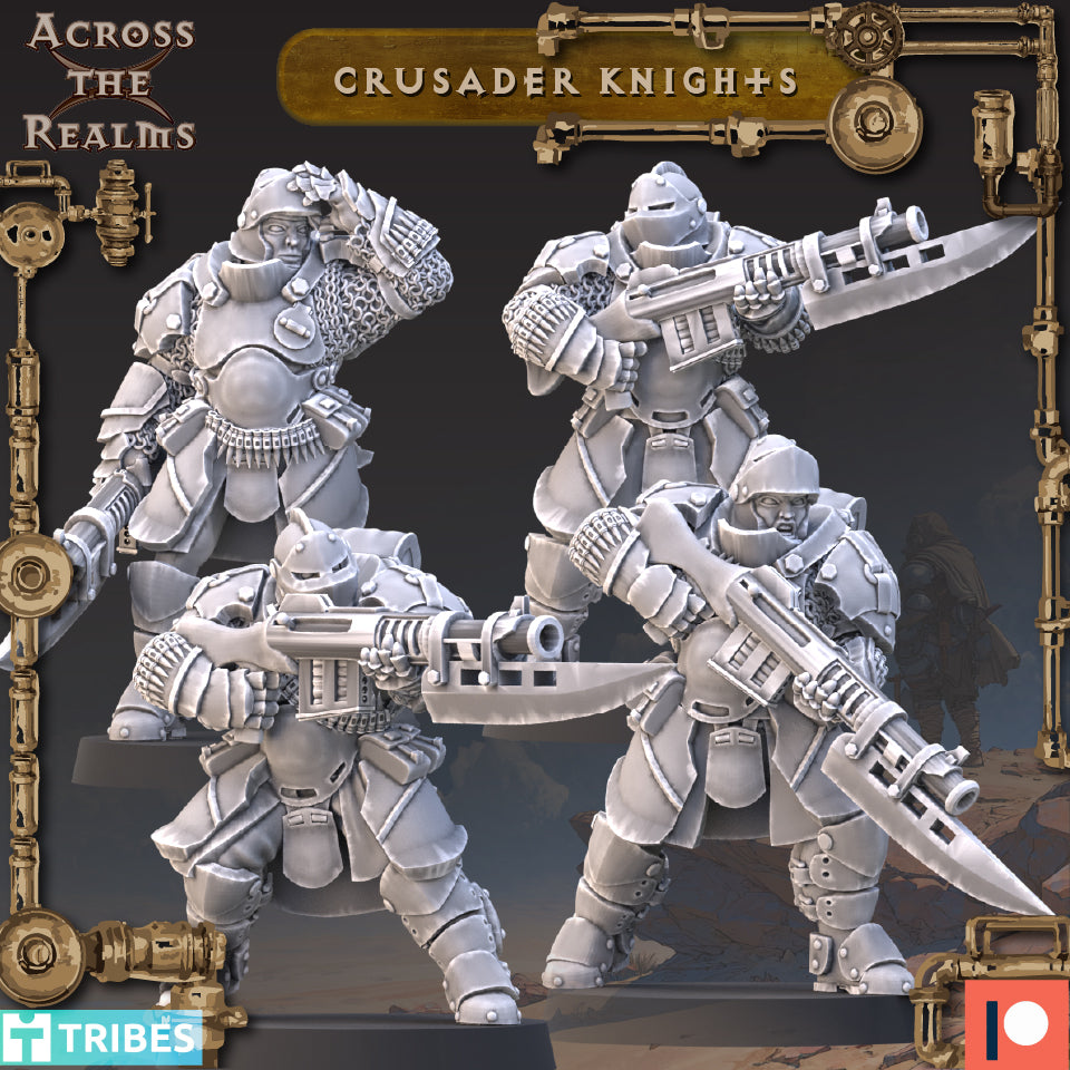 Crusader Knights ( 4 Miniaturen )