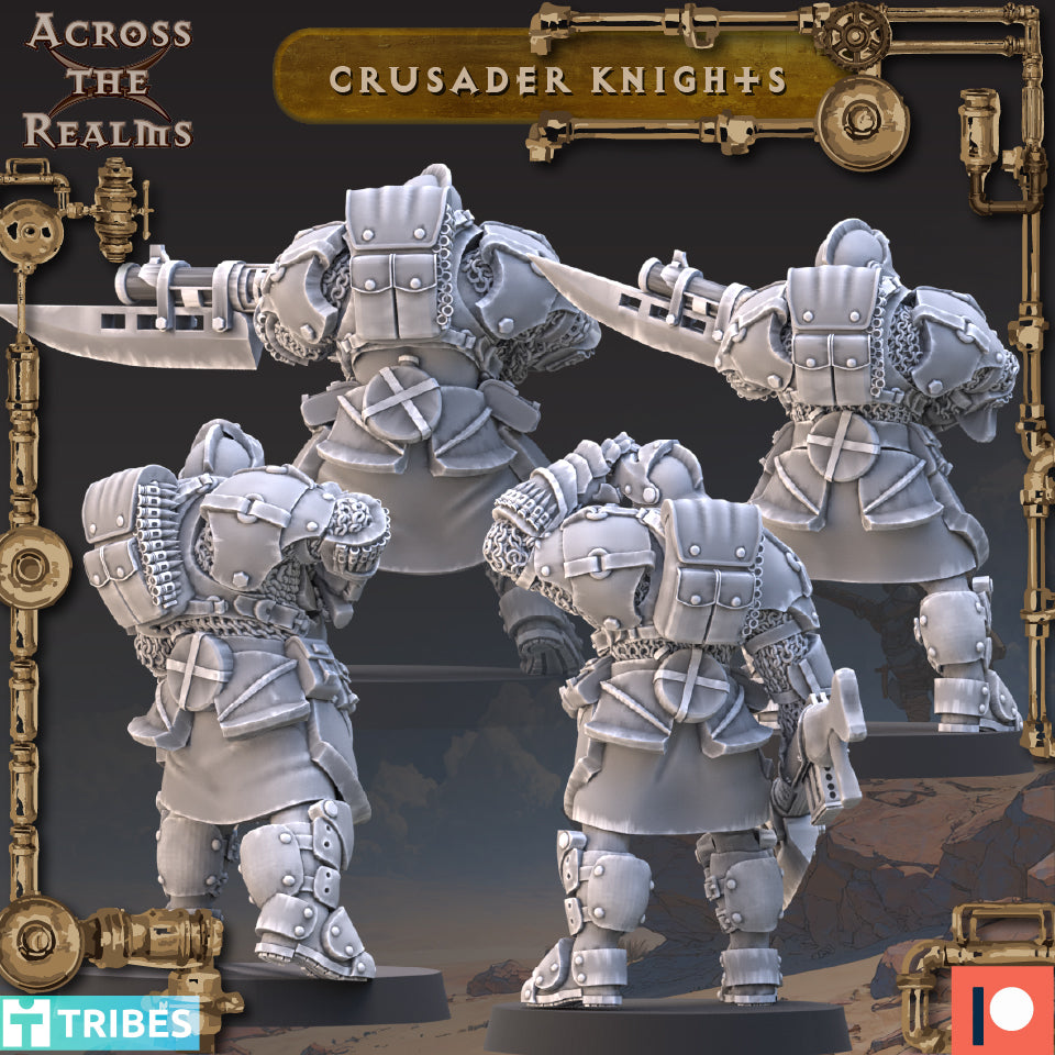 Crusader Knights ( 4 Miniaturen )