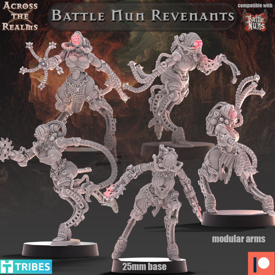 Battle Nun Revenants ( 5 Miniaturen )