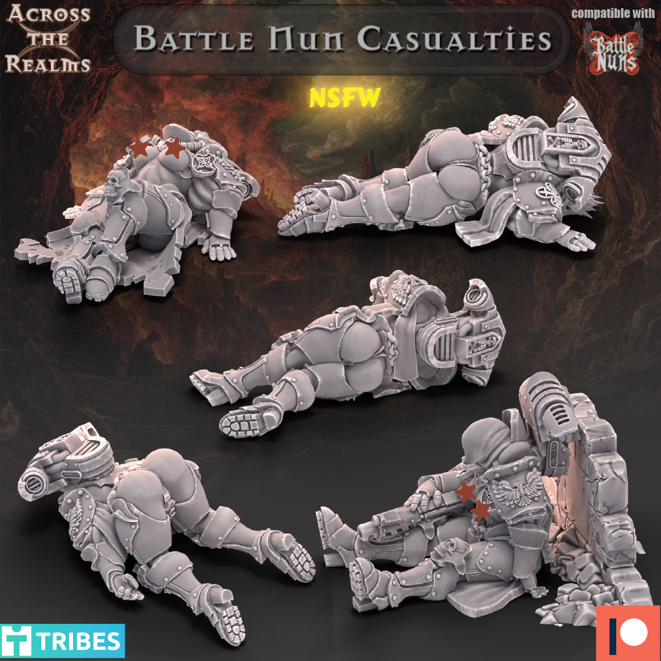 Battle Nun Casualties ( 5 Miniaturen )
