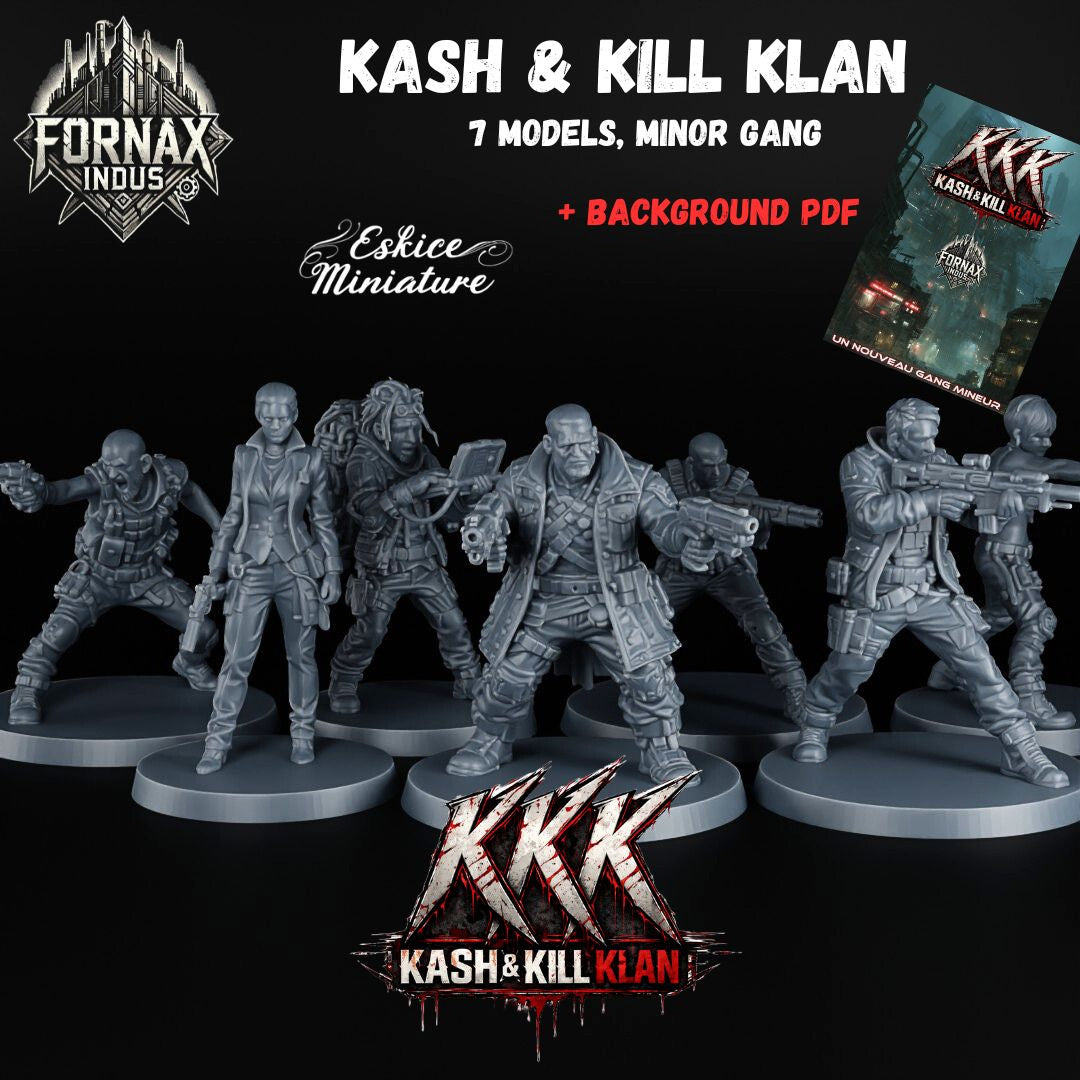 Kash and kill klan Fornax indus ( 7 Miniaturen )