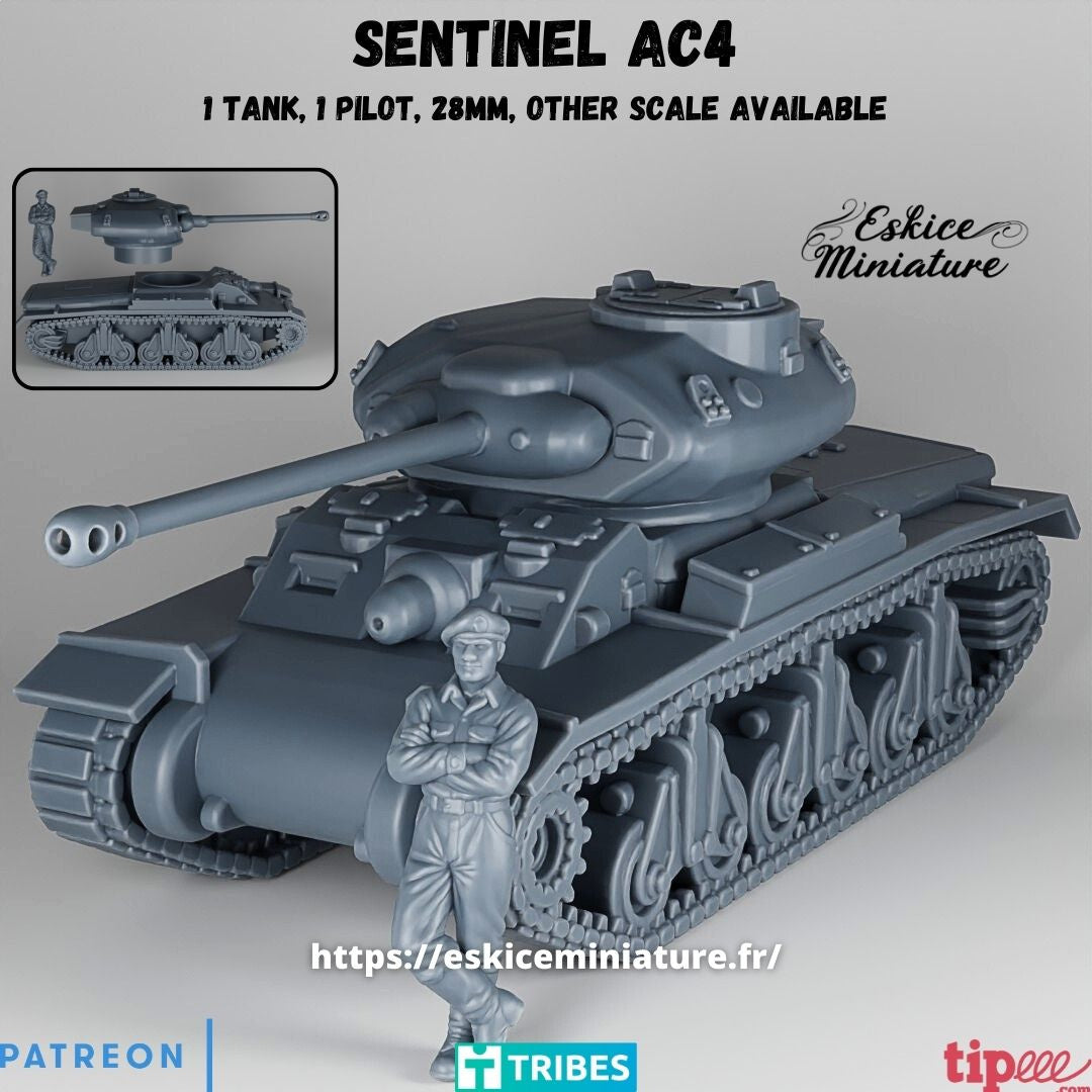 Australian Sentinel AC4 Tank