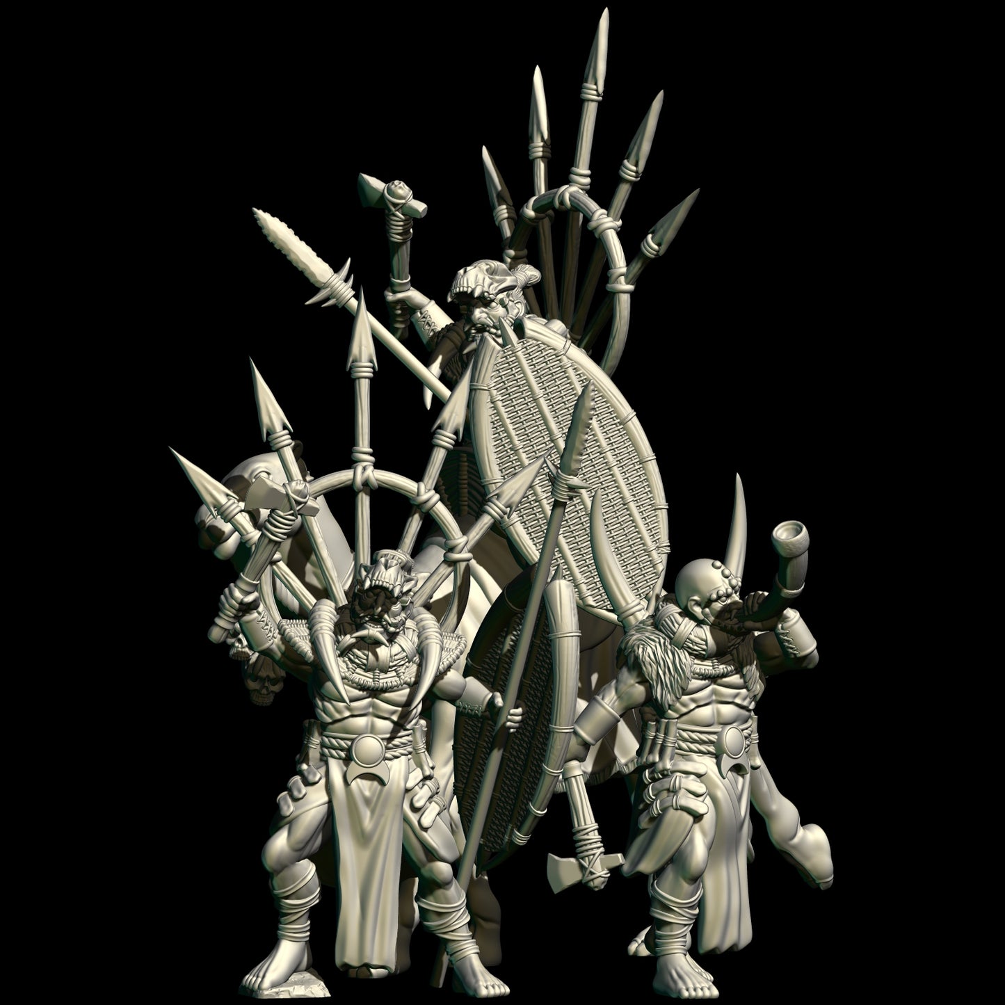 Chief and Musician ( 3 Miniaturen )