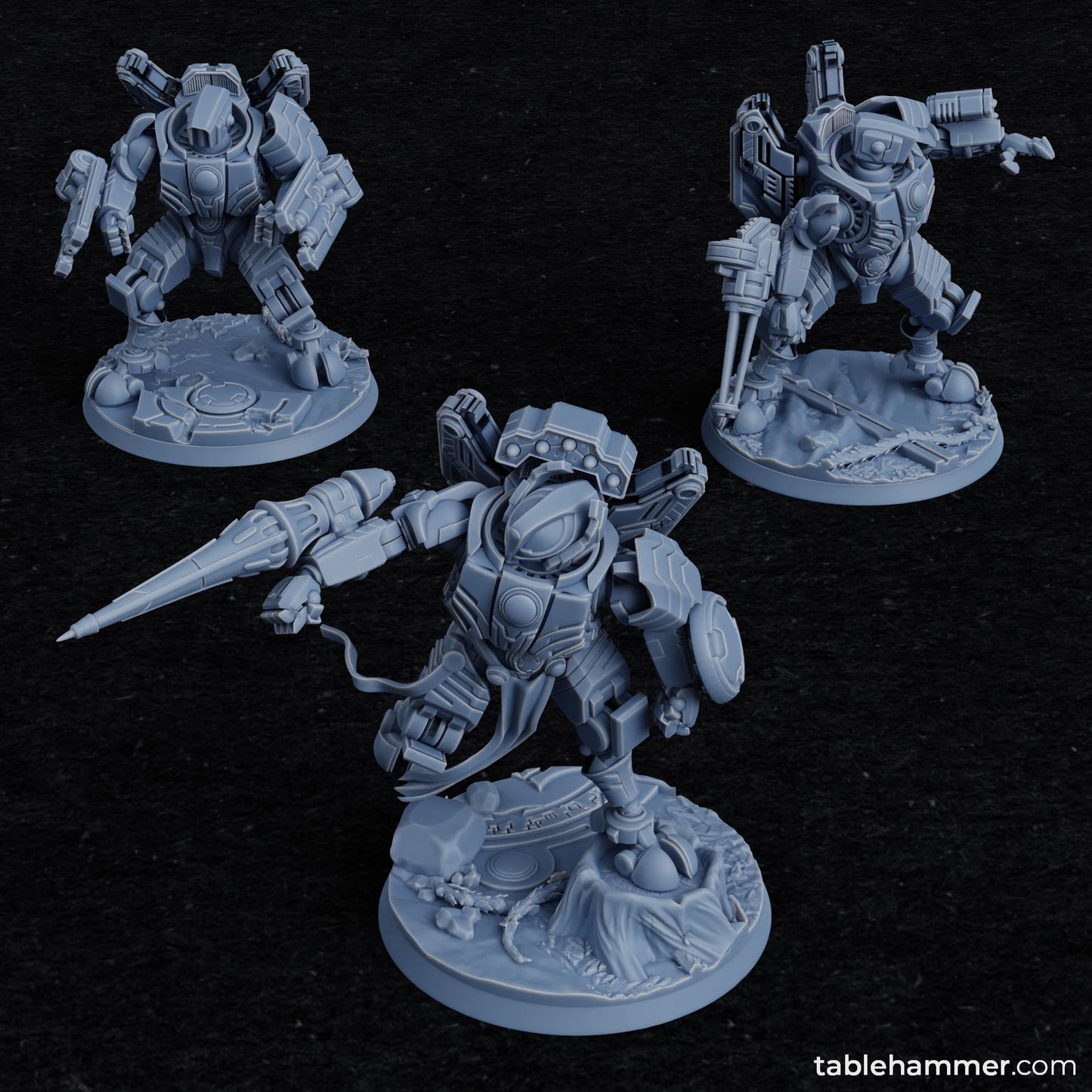 Xaiax Combatsuits 3 Miniaturen