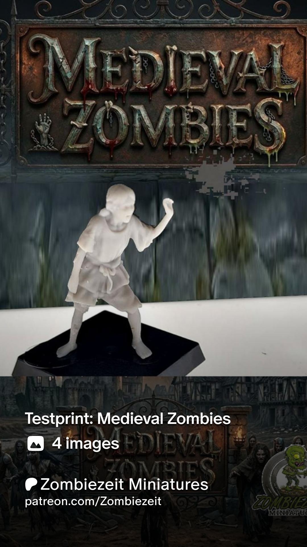 Medieval Undead ( STL )