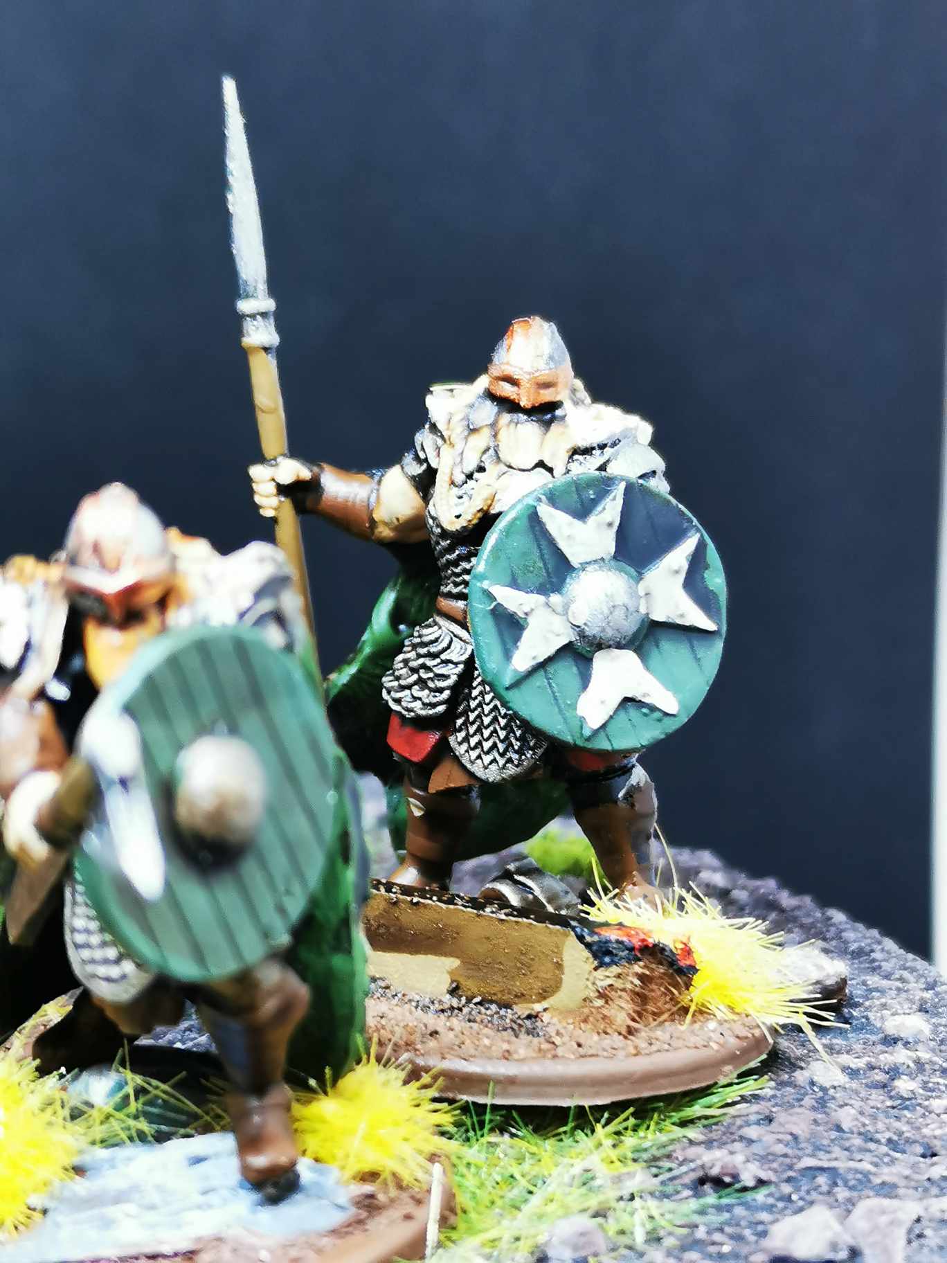 Sächsische Krieger ( 10 Miniaturen )
