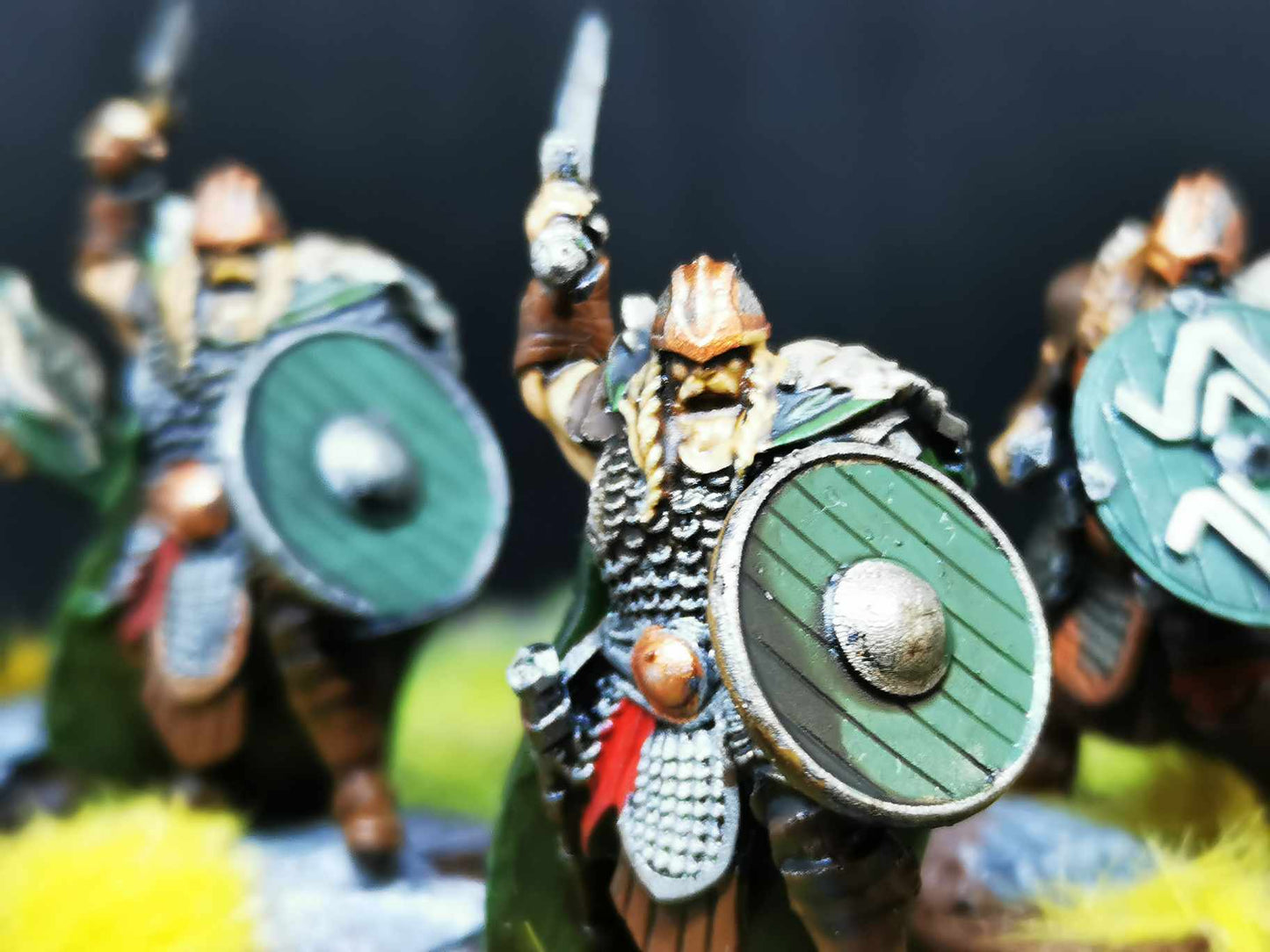 Sächsische Krieger ( 10 Miniaturen )