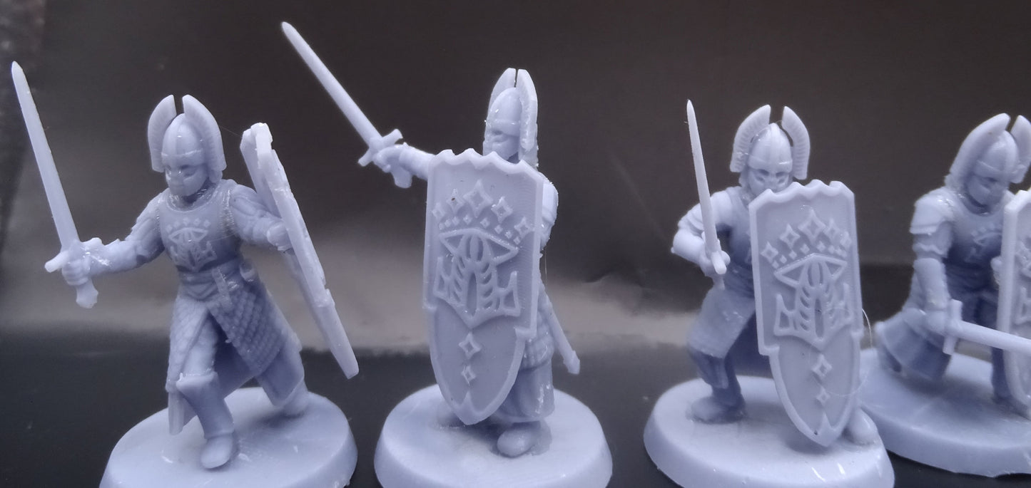 Imperial Men schwarze Krieger ( 7 Miniaturen )