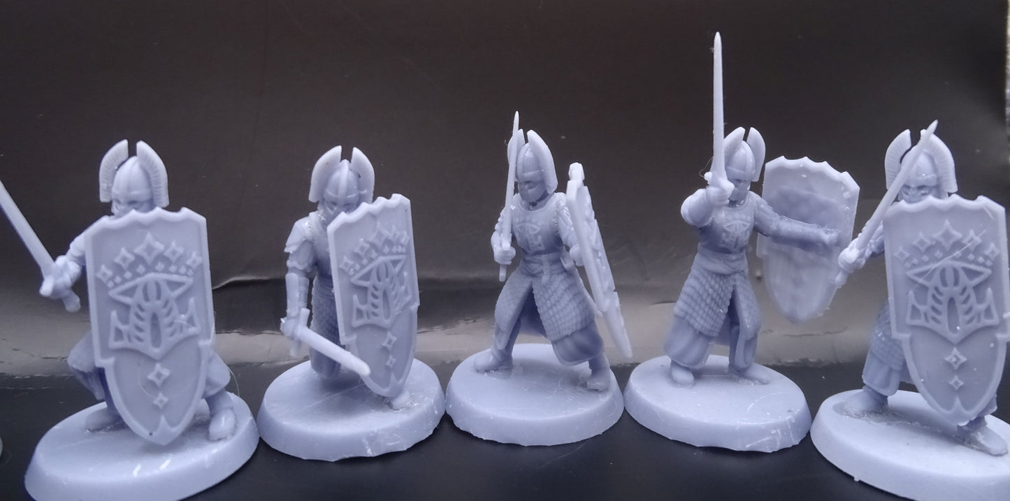 Imperial Men schwarze Krieger ( 7 Miniaturen )