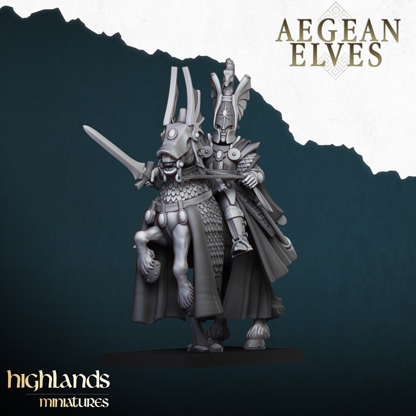 Aegean Elf Mounted Lord ( 2 Versionen )