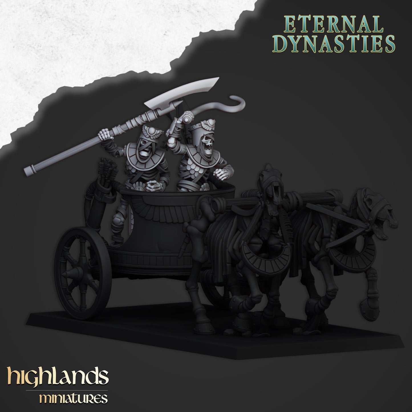 Ancient Chariot Driver Crew ( 2 Miniaturen )