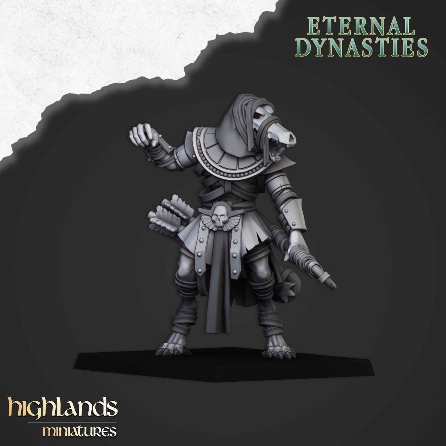 Anubis Guard Hand Bows ( 3 Miniaturen )
