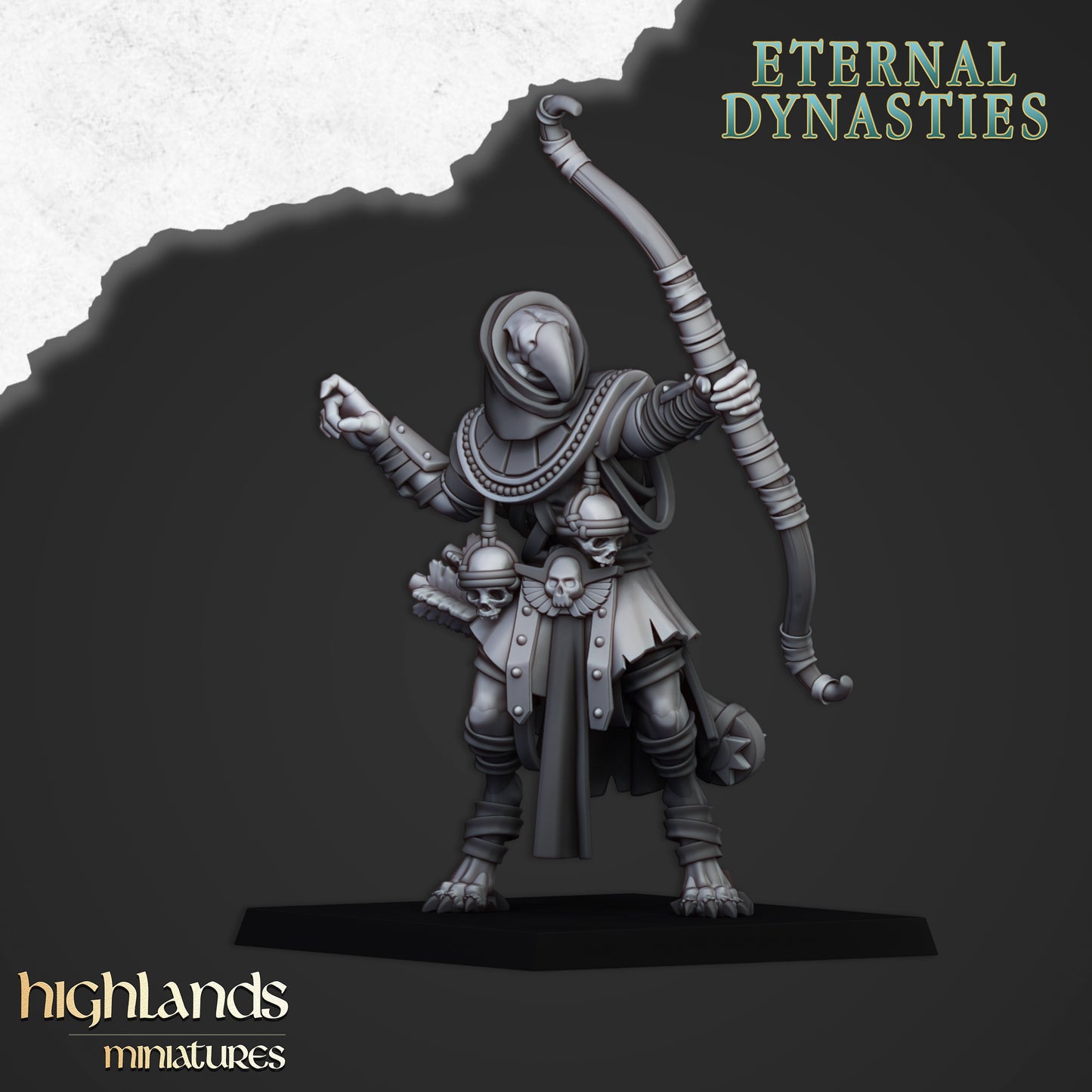 Anubis Guard Hand Bows ( 3 Miniaturen )