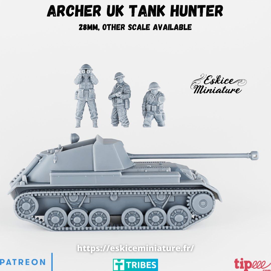 Archer UK tank hunter