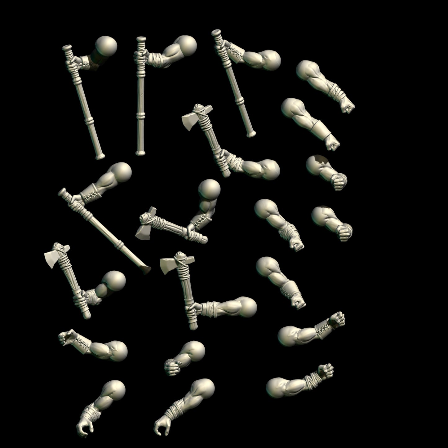 Beastmaster Raiders ( 4 Miniaturen )