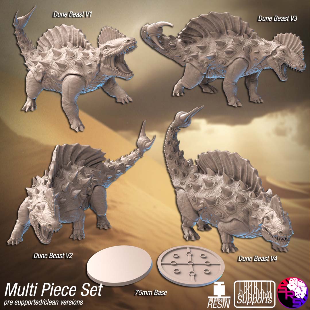 Dune Beast ( 1 - 4 Miniaturen )