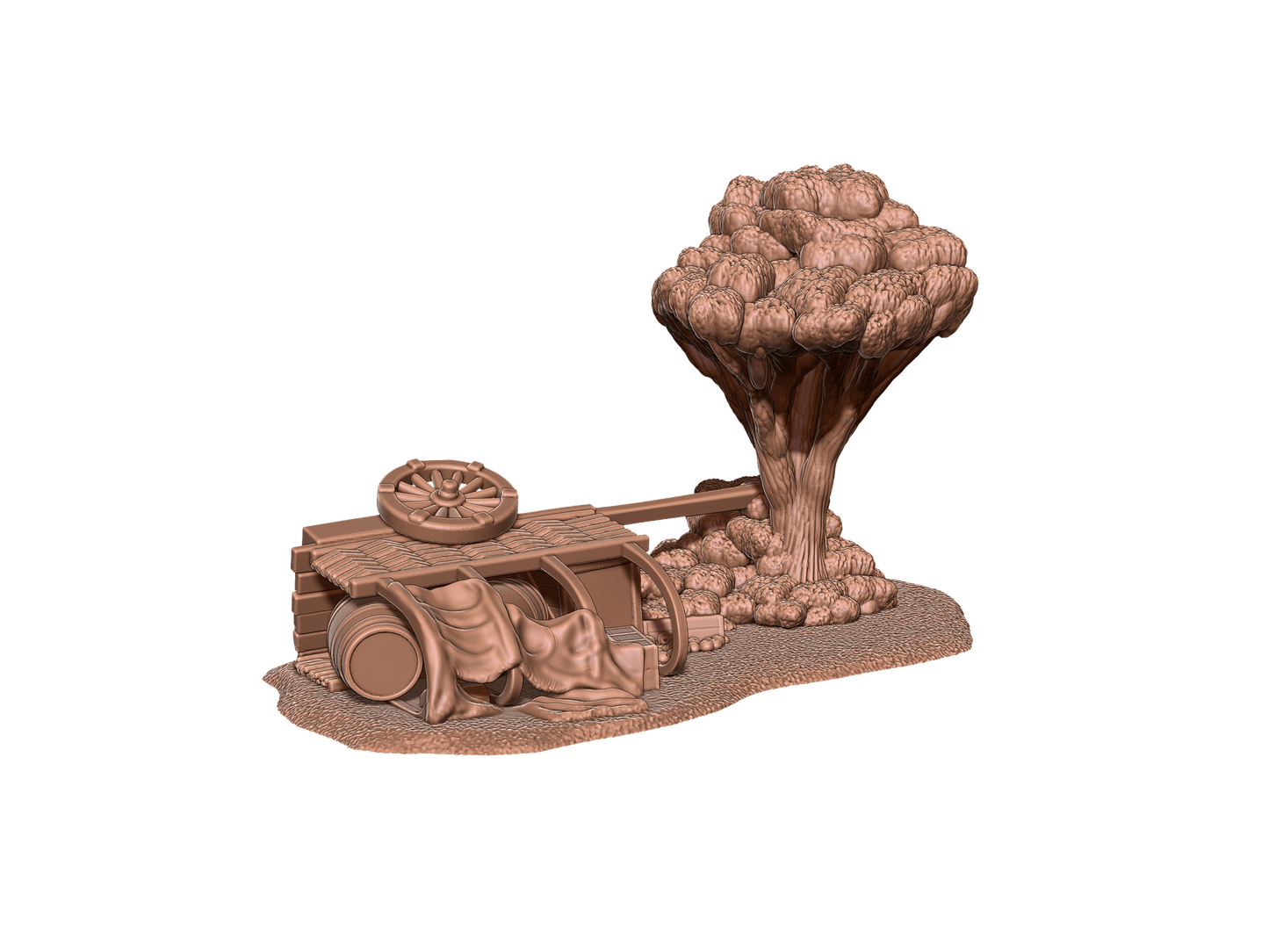 Destroyed Cart Scene