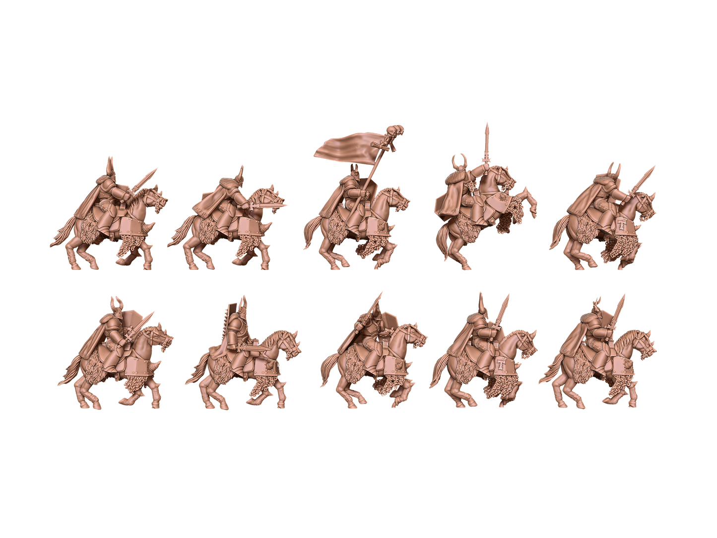 Knights of Tumult ( 10 Miniaturen )