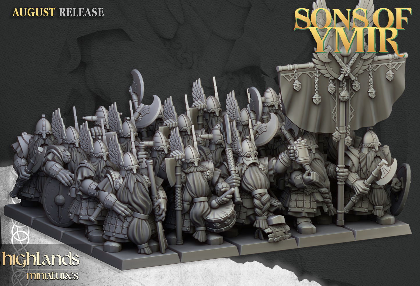 Dwarf Veterans Regiment (20 Miniaturen)
