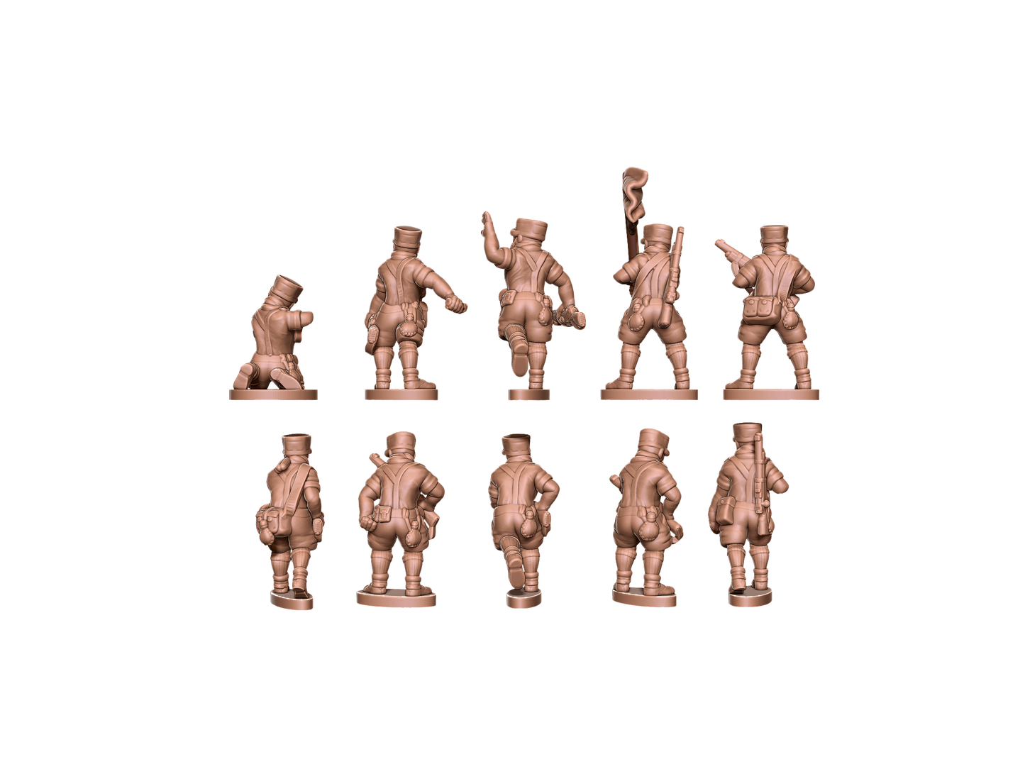 French Legionnaires ( 10 Miniaturen)