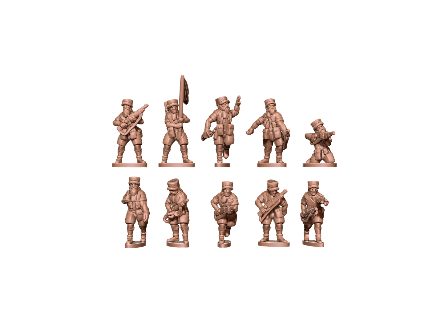 French Legionnaires ( 10 Miniaturen)