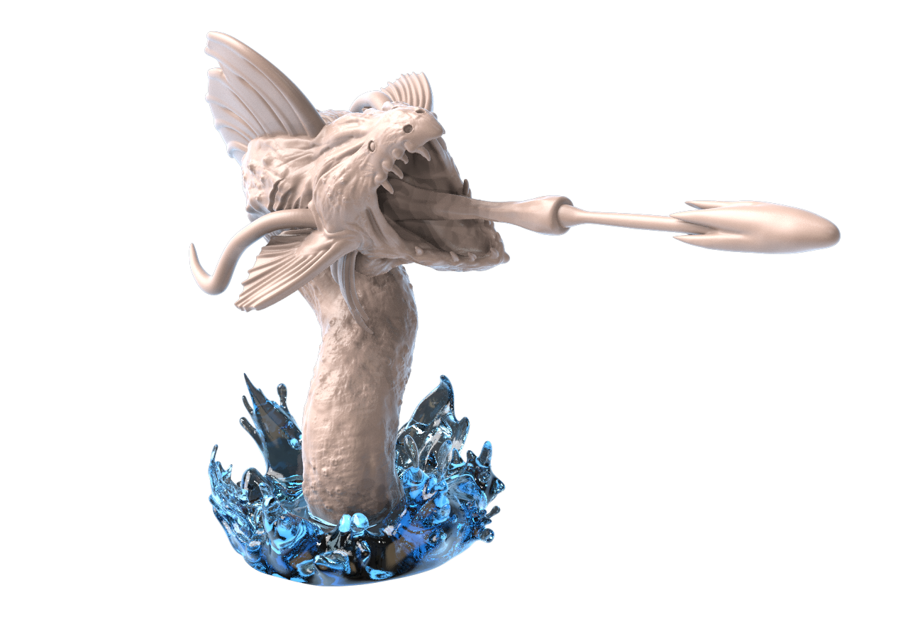 Giant Acid Eel Set ( 4 Miniaturen )