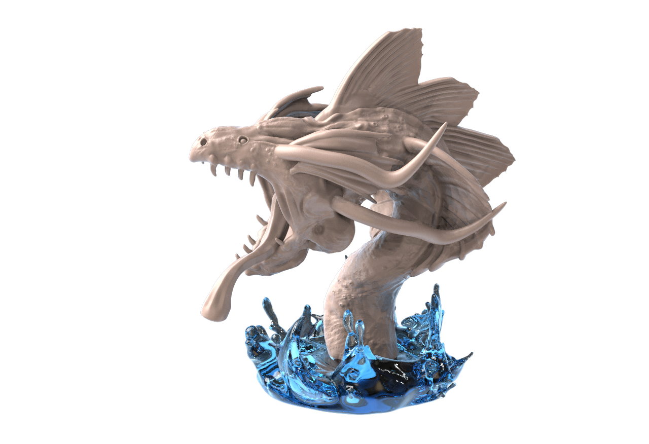 Giant Acid Eel Set ( 4 Miniaturen )