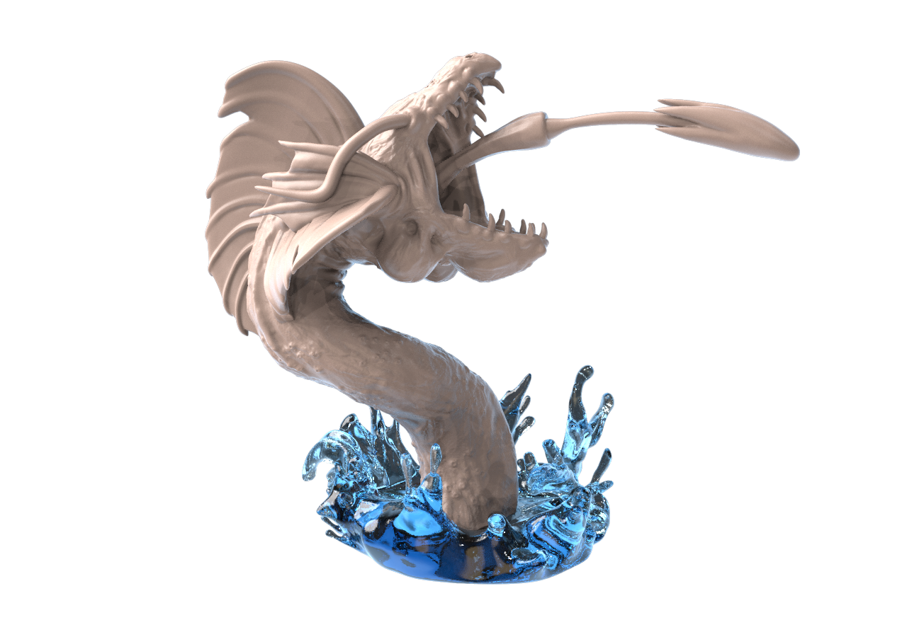 Giant Acid Eel Set ( 4 Miniaturen )