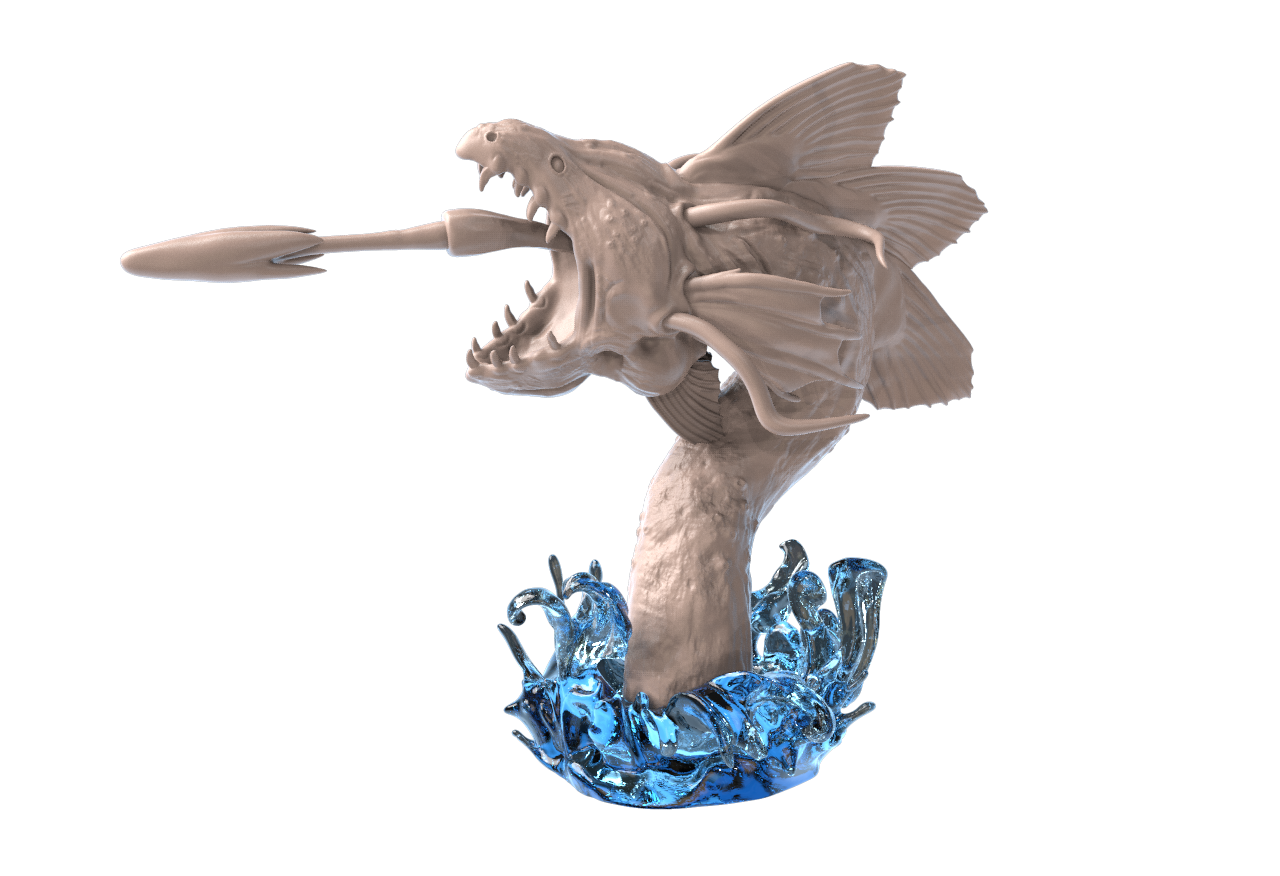 Giant Acid Eel Set ( 4 Miniaturen )