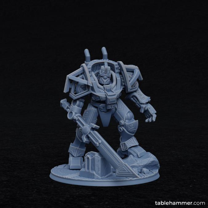 Space Dwarf Golem Mech ( 2 Miniaturen )