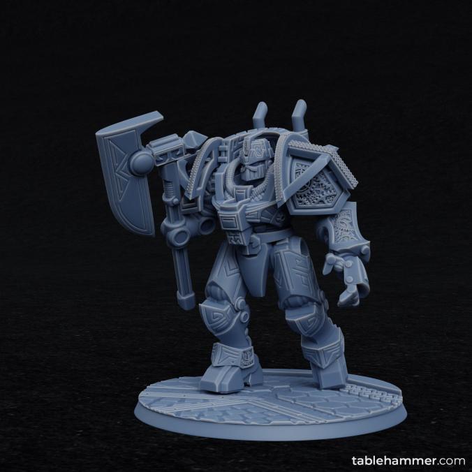 Space Dwarf Golem Mech ( 2 Miniaturen )