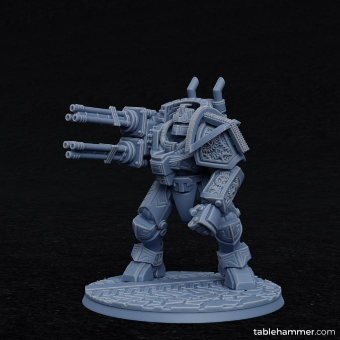 Space Dwarf Golem Mech ( 2 Miniaturen )