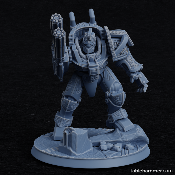 Space Dwarf Golem Mech ( 2 Miniaturen )