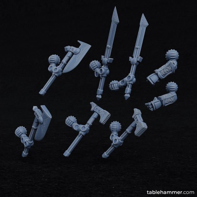 Space Dwarf Golem Mech ( 2 Miniaturen )