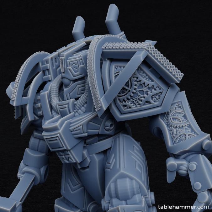 Space Dwarf Golem Mech ( 2 Miniaturen )