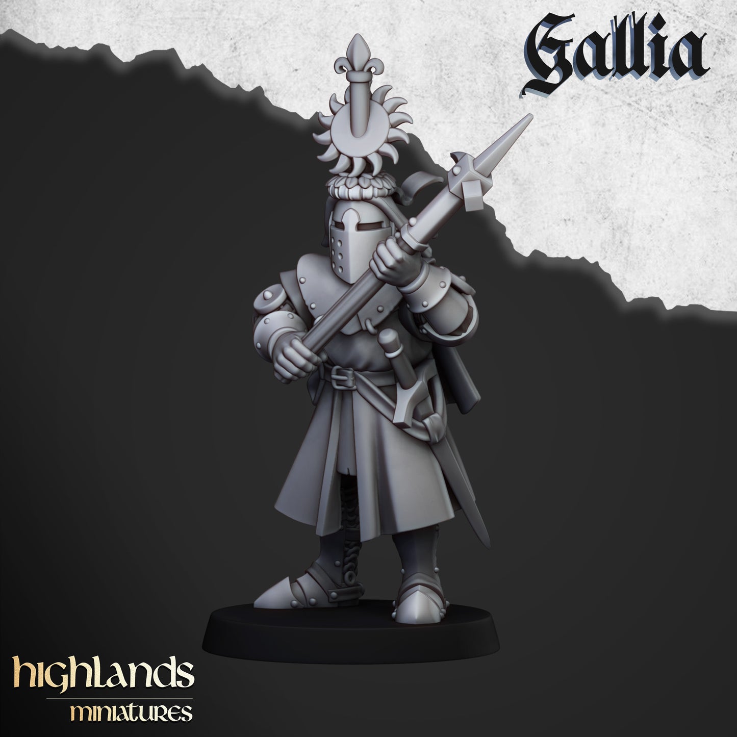 Knights of Gallia zu Fuß ( 11 Miniaturen )