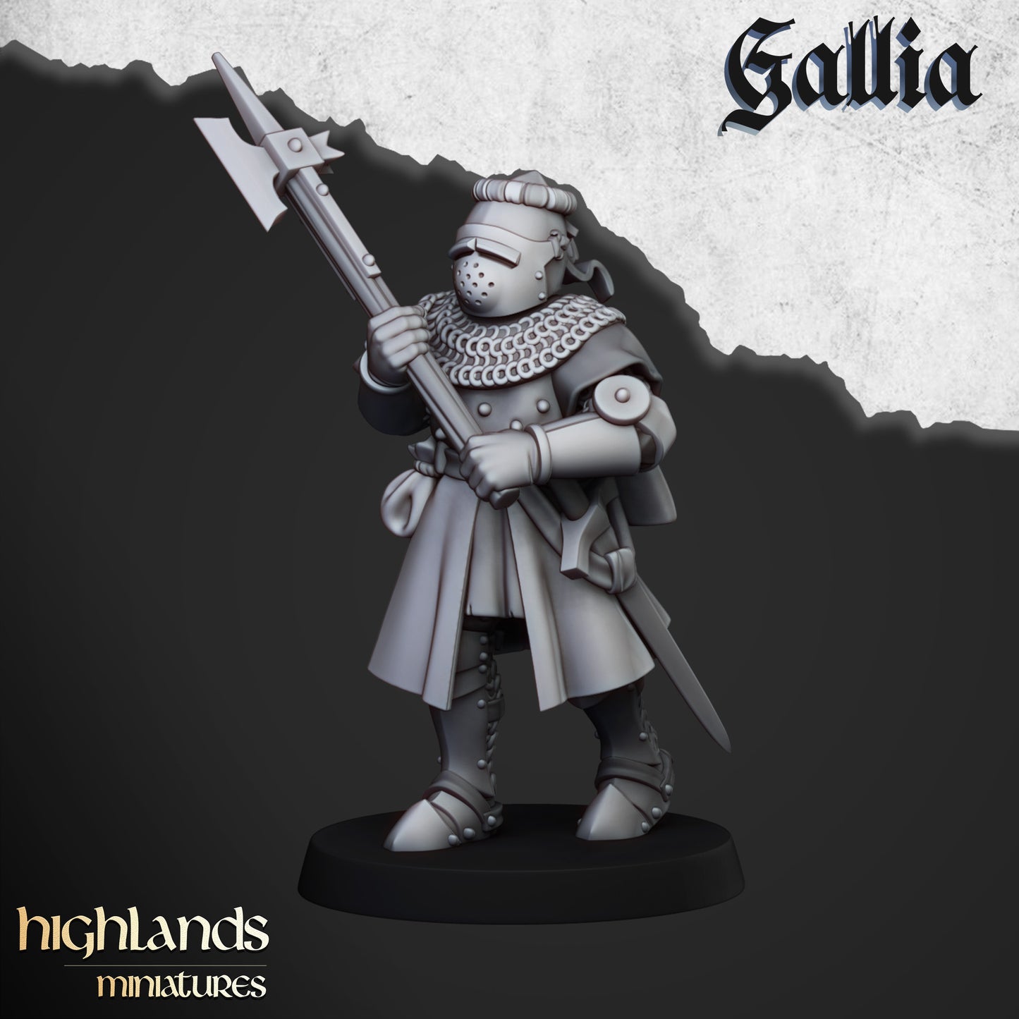 Knights of Gallia zu Fuß ( 11 Miniaturen )