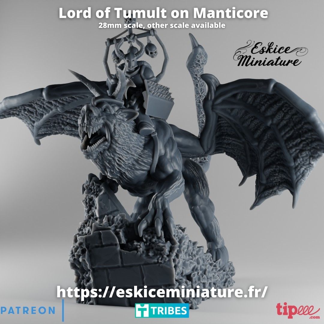 Lord of Tumult on Manticore