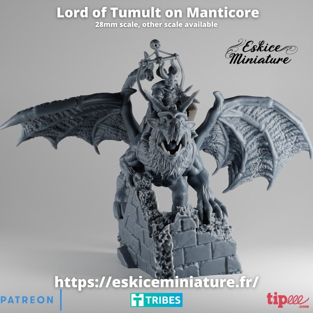 Lord of Tumult on Manticore