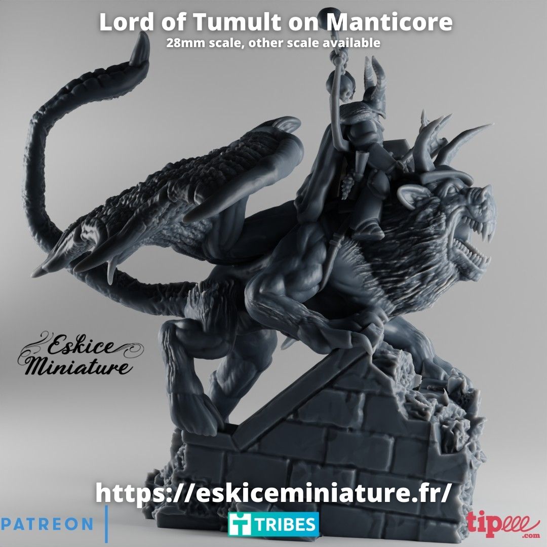 Lord of Tumult on Manticore