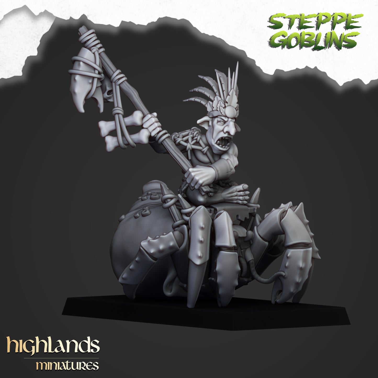 MOUNTED COAST GOBLINS Commando Units ( 3 Miniaturen )