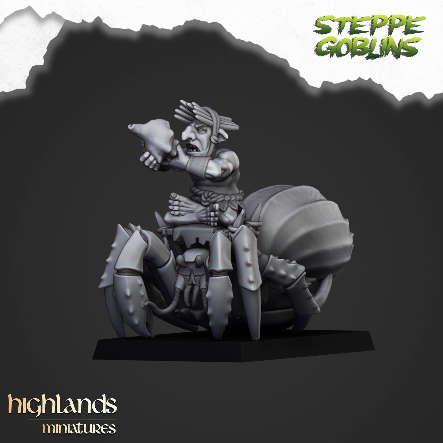 MOUNTED COAST GOBLINS Commando Units ( 3 Miniaturen )