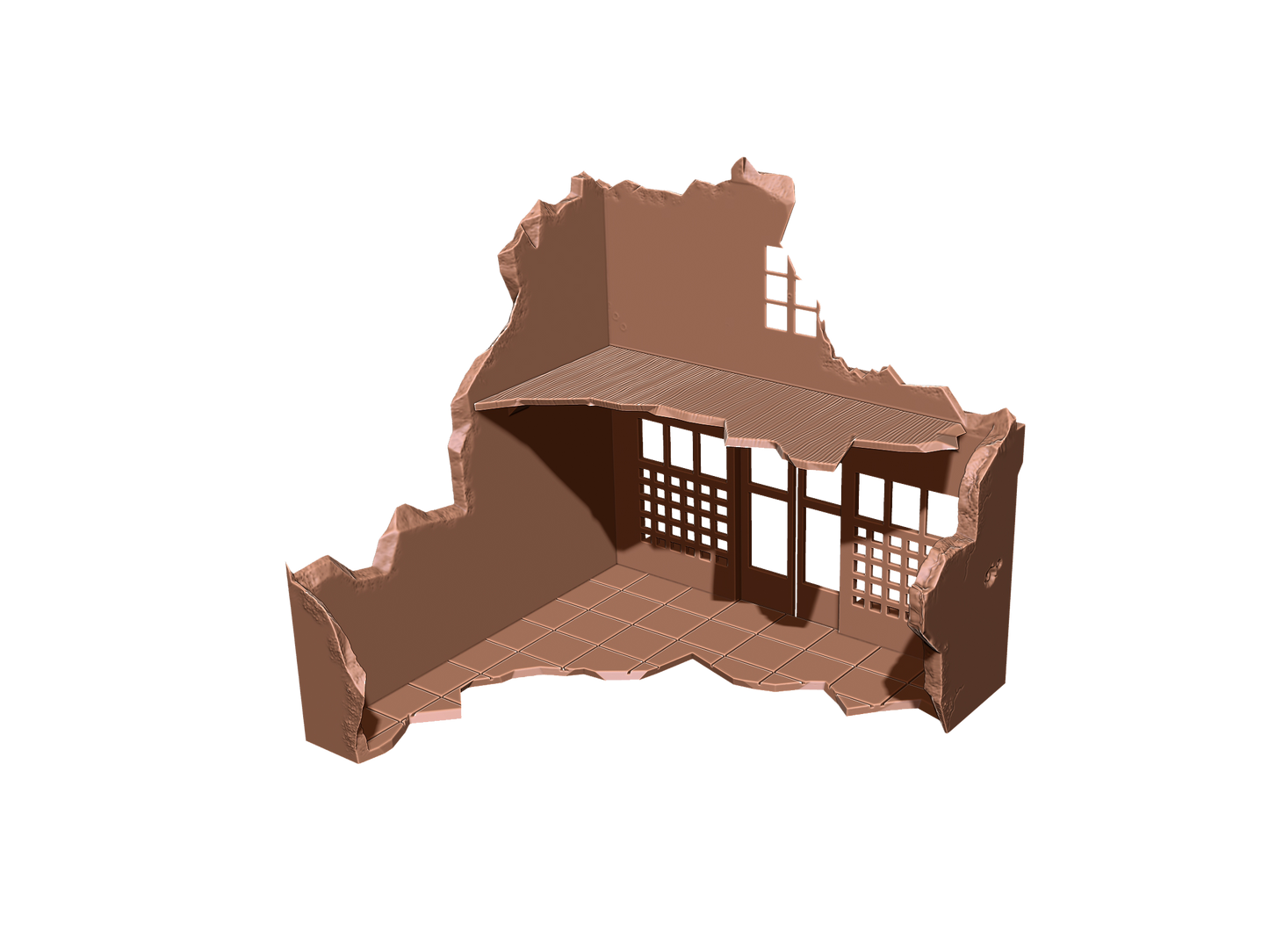 Grocery Store in ruins