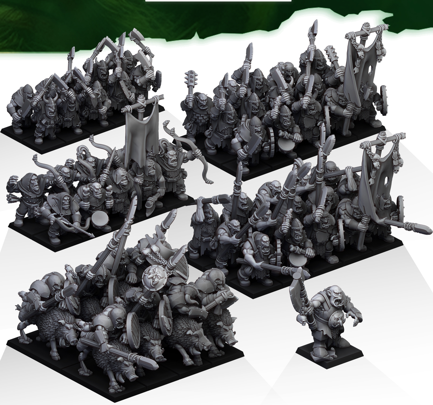Orcish Tide Bundle ( 35 Miniaturen )