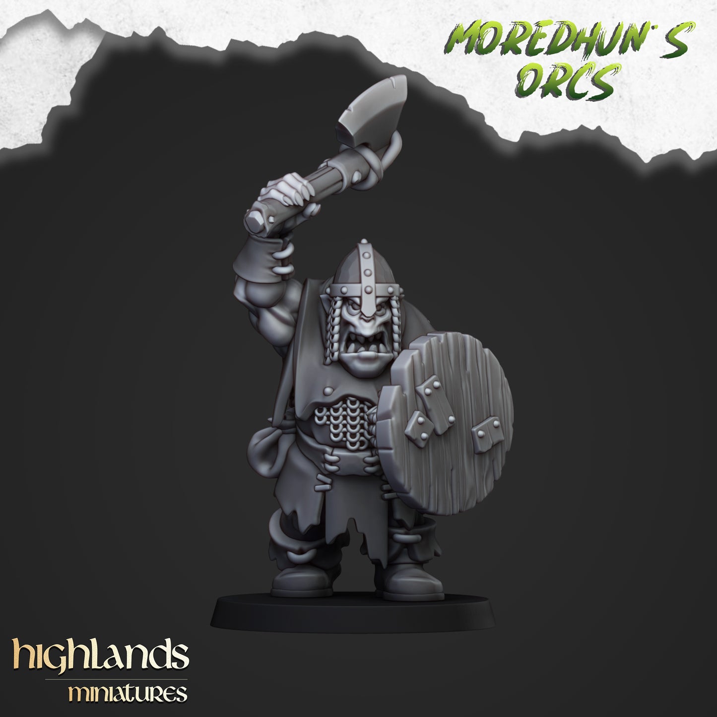 ORC WARRIORS WITH HAND WEAPONS ( 13 Miniaturen )