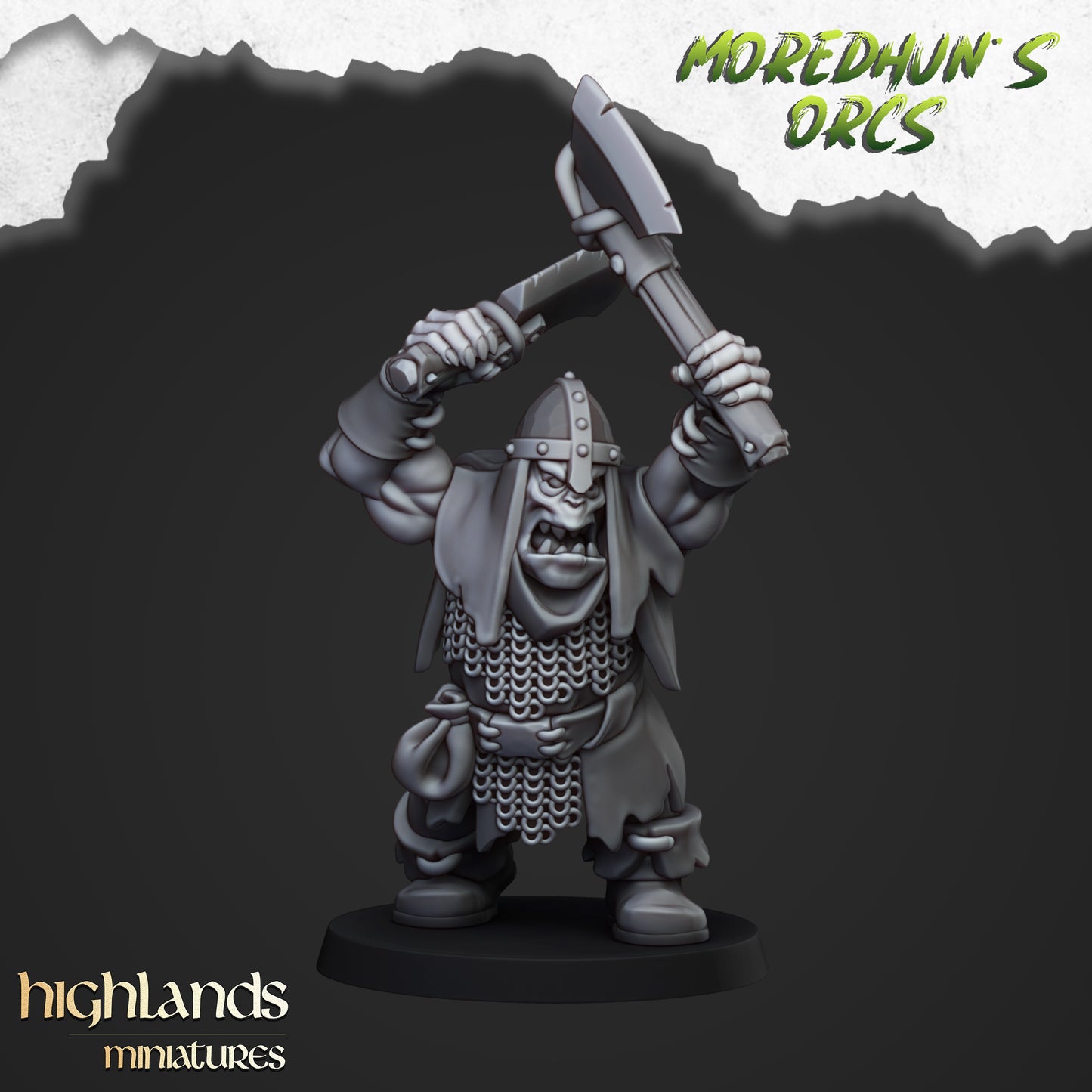 ORC WARRIORS WITH HAND WEAPONS ( 13 Miniaturen )