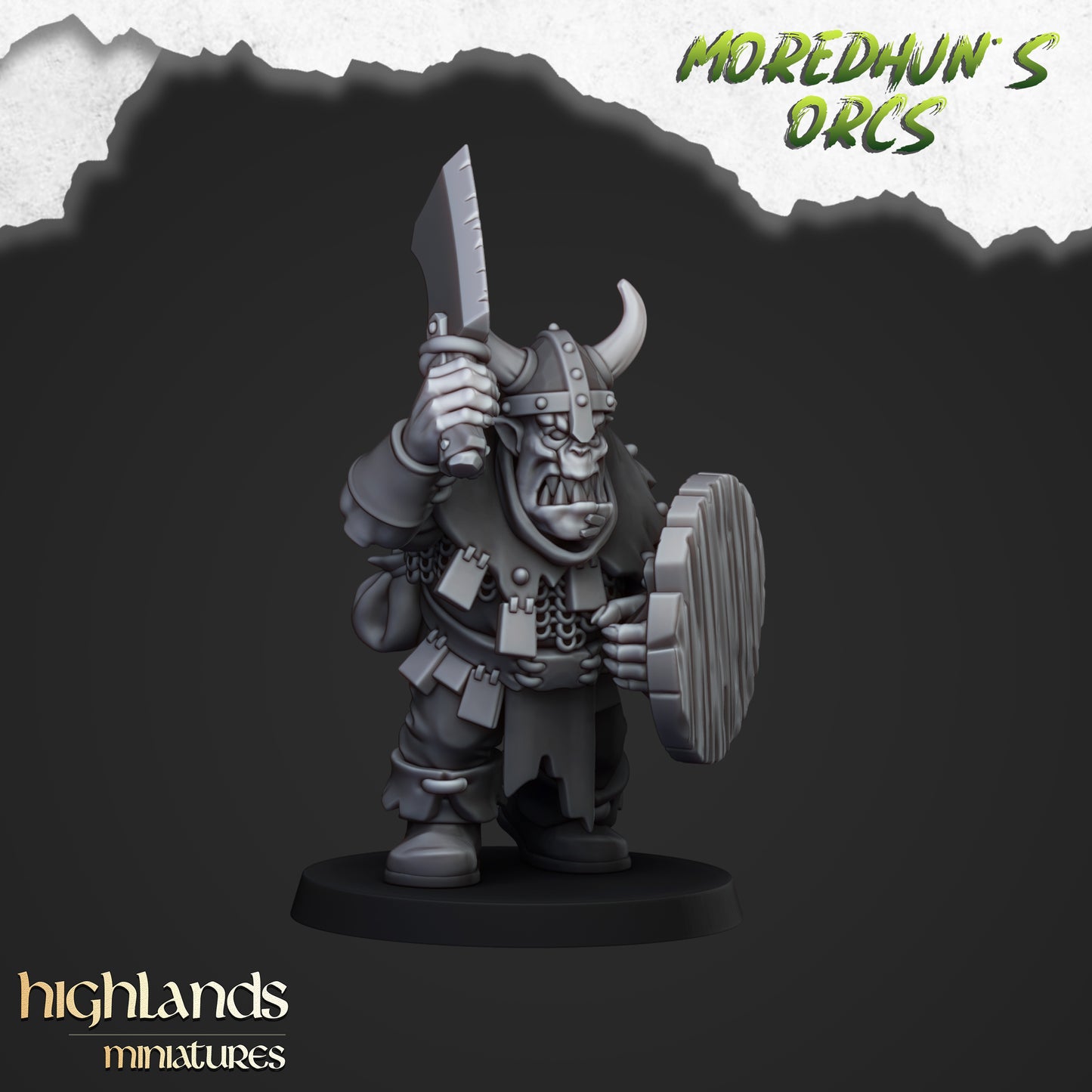 ORC WARRIORS WITH HAND WEAPONS ( 13 Miniaturen )