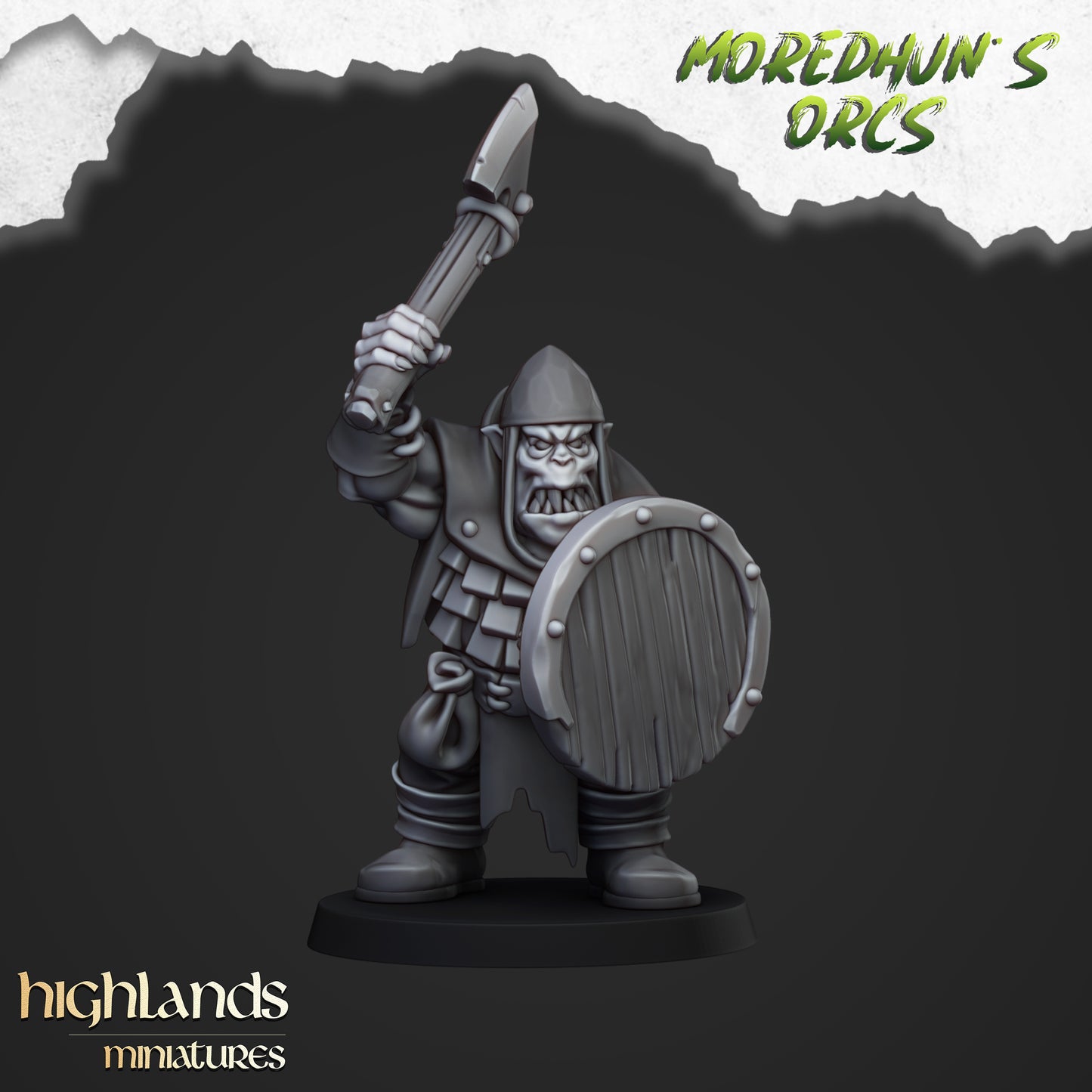 ORC WARRIORS WITH HAND WEAPONS ( 13 Miniaturen )