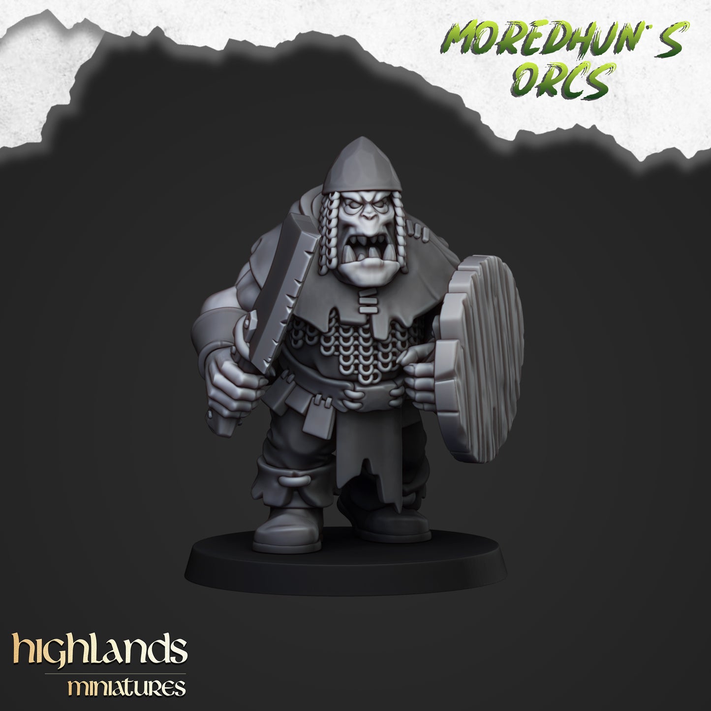 ORC WARRIORS WITH HAND WEAPONS ( 13 Miniaturen )